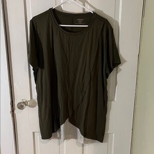 Motherhood Nursing Olive Short Sleeve Tee